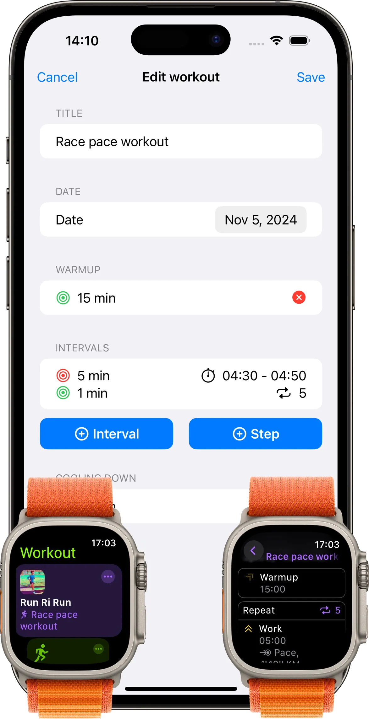 Run Ri Run interface